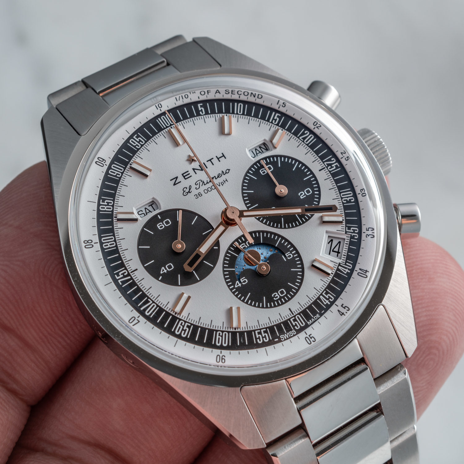 zenith chronomaster original triple calendar